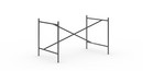 Eiermann 1 Tischgestell , Schwarz, mittig, 110 x 66 cm, Ohne Verlängerung (Höhe 66 cm)