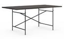 Eiermann Tisch Edition 70/30, Tischplatte Linen / Gestell graphite, 180 x 90 cm, versetzt