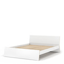 Stockholm Bett, 160 x 200 cm, Weiß, Mit Kopfteil, Mit Lattenrost