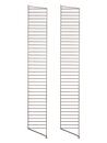 String System Bodenleiter, 2er Set, 200 x 30 cm, Braun