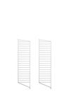 String System Bodenleiter, 2er Set, 115 x 30 cm, Grau