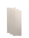 String System Regalböden (3er Pack), 58 x 20 cm, Beige lackiert