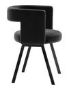 D8P, Stoff Samt City Velvet 099 - schwarz