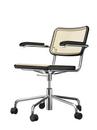 Details Thonet S 64 VDR Atelier S 64 VDR Atelier, Verchromt, Buche gebeizt schwarz