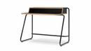 Details Thonet S 1200 S 1200, ThonetDur deep black mit Eichekante, ThonetDur deep black mit Eichekante, Schwarz lackiert