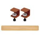 Tiptoe Wandregal Eiche massiv, Wandregal 150 cm, TipToe x HEJU - Zimtbraun
