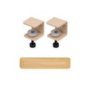 Tiptoe Wandregal Eiche massiv, Wandregal 90 cm, TipToe x HEJU - Fichtenbeige
