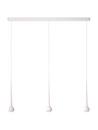 Falling, 3 Schirme, White