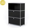 USM Haller E Highboard M mit Fachbeleuchtung