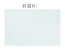 USM Haller Glas-Zwischentablar (ESG) für USM Haller Regale, 75 cm x 50 cm