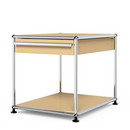 USM Haller Beistelltisch mit Schublade, USM beige