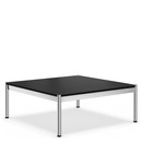 USM Haller Couchtisch, 100 x 100 cm, Fenix, Nero - Schwarz