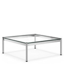 USM Haller Couchtisch, 100 x 100 cm, Glas, Transparent