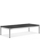 USM Haller Couchtisch, 150 x 75 cm, Fenix, Nero - Schwarz