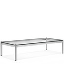 USM Haller Couchtisch, 150 x 75 cm, Glas, Transparent