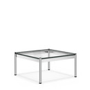 USM Haller Couchtisch, 75 x 75 cm, Glas, Transparent