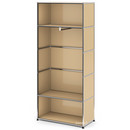 USM Haller Garderobe M mit Kleiderstange Typ I, USM beige