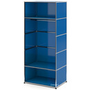 USM Haller Garderobe M mit Kleiderstange Typ II, Enzianblau RAL 5010