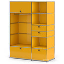 USM Haller Garderobenschrank Typ I, Goldgelb RAL 1004