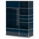 USM Haller Garderobenschrank Typ I, Stahlblau RAL 5011