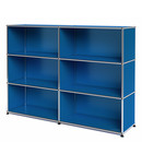 USM Haller Highboard L offen, Enzianblau RAL 5010