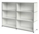 USM Haller Highboard L offen, Reinweiß RAL 9010