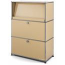 USM Haller Highboard M mit Schrägtablar, USM beige