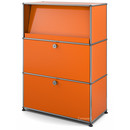 USM Haller Highboard M mit Schrägtablar, Reinorange RAL 2004