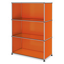 USM Haller Highboard M offen, Reinorange RAL 2004