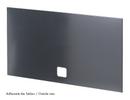 USM Haller Tablar mit Kabeldurchlass, 75 x 35 cm, Anthrazitgrau RAL 7016, Unten mittig