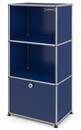 USM Haller Kinder Highboard, Stahlblau RAL 5011