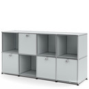 USM Haller Kinder Sideboard, USM mattsilber