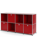 USM Haller Kinder Sideboard, USM rubinrot