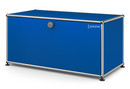 USM Haller Lowboard M mit 1 Klappe, Enzianblau RAL 5010