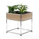 USM Haller Pflanzenbeistelltisch Typ 2, USM beige, 50 cm