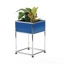 USM Haller Pflanzenbeistelltisch Typ 2, Enzianblau RAL 5010, 35 cm