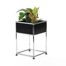 USM Haller Pflanzenbeistelltisch Typ 2, Graphitschwarz RAL 9011, 35 cm