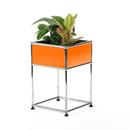 USM Haller Pflanzenbeistelltisch Typ 2, Reinorange RAL 2004, 35 cm