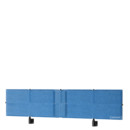 USM Privacy Panels Tischblende, Für USM Haller Tisch klassisch, 175 cm, Blau