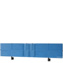 USM Privacy Panels Tischblende, Für USM Haller Tisch klassisch, 200 cm, Blau
