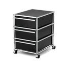 Details USM Haller USM Haller Rollcontainer mit 3 Schubladen Typ I (mit Gegengewicht) USM Haller Rollcontainer mit 3 Schubladen Typ I (mit Gegengewicht)