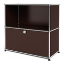 USM Haller Sideboard M mit 1 Klappe, USM braun