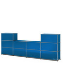 USM Haller Theke Typ 3, Enzianblau RAL 5010, 35 cm