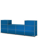 USM Haller Theke Typ 3, Enzianblau RAL 5010, 50 cm