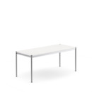 USM Haller Tisch, 175 x 75 cm, MDF (USM Farben), Reinweiß RAL 9010