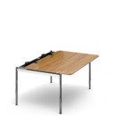USM Haller Tisch Advanced, 150 x 100 cm, 07-Eiche lackiert natur, Klappe rechts