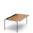 USM Haller Tisch Advanced, 175 x 100 cm, 07-Eiche lackiert natur, Klappe rechts