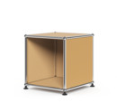 USM Haller Wartezimmer-Beistelltisch, H 35 x B 35 x T 35 cm, USM beige