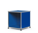 USM Haller Wartezimmer-Beistelltisch, H 35 x B 35 x T 35 cm, Enzianblau RAL 5010