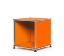 USM Haller Wartezimmer-Beistelltisch, H 35 x B 35 x T 35 cm, Reinorange RAL 2004